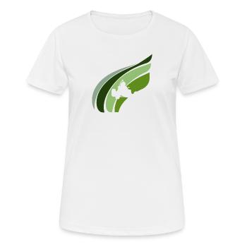 Autocross Sportwagen Flitzer - Frauen T-Shirt atmungsaktiv - Weiß - Vorne - AI Model Female 172 dark (172cm)