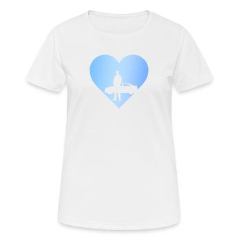 Car Salesman Tuner Car - Women's Breathable T-Shirt - white - Front - AI Model Female 172 dark (172cm)