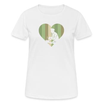 Chef -starred chef Culinary art - Women's Breathable T-Shirt - white - Front - AI Model Female 172 dark (172cm)