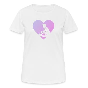 Cook Cook Hobby Chef - Women's Breathable T-Shirt - white - Front - AI Model Female 172 dark (172cm)