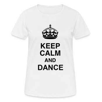 Tanz Musik Tänzer Ballett Oper - Frauen T-Shirt atmungsaktiv - Weiß - Vorne - AI Model Female 172 dark (172cm)