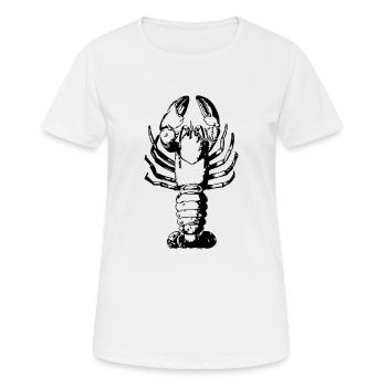 Hummer - Frauen T-Shirt atmungsaktiv - Weiß - Vorne - AI Model Female 172 dark (172cm)