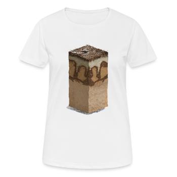 Forest soil - podzol - Women's Breathable T-Shirt - white - Front - AI Model Female 172 dark (172cm)