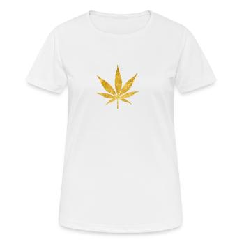 Hemp by Midas - Women's Breathable T-Shirt - white - Front - AI Model Female 172 dark (172cm)