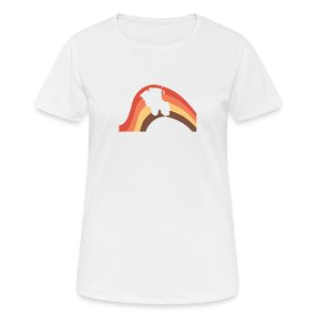Landwirtschaft Hof Landwirtschaft - Frauen T-Shirt atmungsaktiv - Weiß - Vorne - AI Model Female 172 dark (172cm)