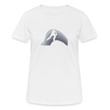Cricketers Cricket Team Cricketers - Women's Breathable T-Shirt - white - Front - AI Model Female 172 dark (172cm)