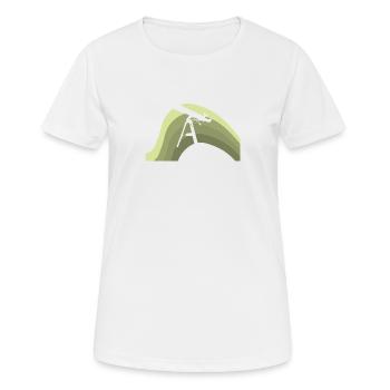 Astrophysics Physicist - Women's Breathable T-Shirt - white - Front - AI Model Female 172 dark (172cm)