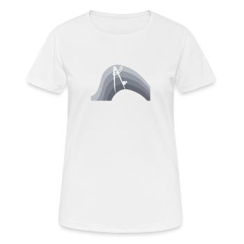 Architecture Ingénieur Conception Architecture - T-shirt respirant Femme - blanc - Devant - AI Model Female 172 dark (172cm)