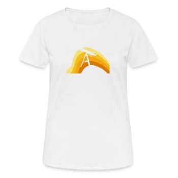 Physiker Astronomie Astrophysik - Frauen T-Shirt atmungsaktiv - Weiß - Vorne - AI Model Female 172 dark (172cm)