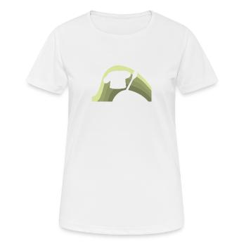Backwaren Backen Kuchen - Frauen T-Shirt atmungsaktiv - Weiß - Vorne - AI Model Female 172 dark (172cm)
