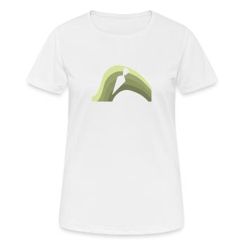 Backwaren Cupcake Baking - Frauen T-Shirt atmungsaktiv - Weiß - Vorne - AI Model Female 172 dark (172cm)
