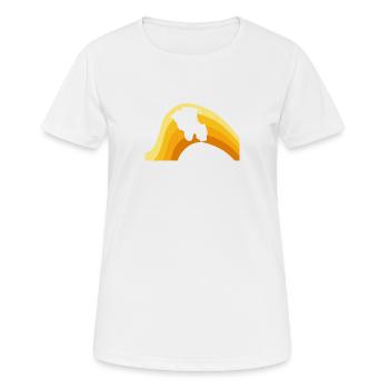 Landwirtschaft Hof Ernte - Frauen T-Shirt atmungsaktiv - Weiß - Vorne - AI Model Female 172 dark (172cm)