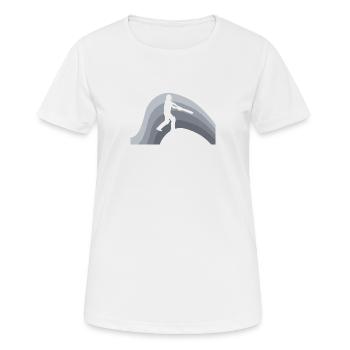 Pitcher Cricketer Cricket - Women's Breathable T-Shirt - white - Front - AI Model Female 172 dark (172cm)