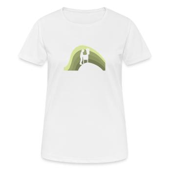Pinball Gambling Pinball - Women's Breathable T-Shirt - white - Front - AI Model Female 172 dark (172cm)