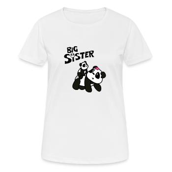 Pandalena Big Sister - Women's Breathable T-Shirt - white - Front - AI Model Female 172 dark (172cm)