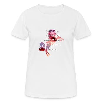 REITEN- Sprüche - Frauen T-Shirt atmungsaktiv - Weiß - Vorne - AI Model Female 172 dark (172cm)
