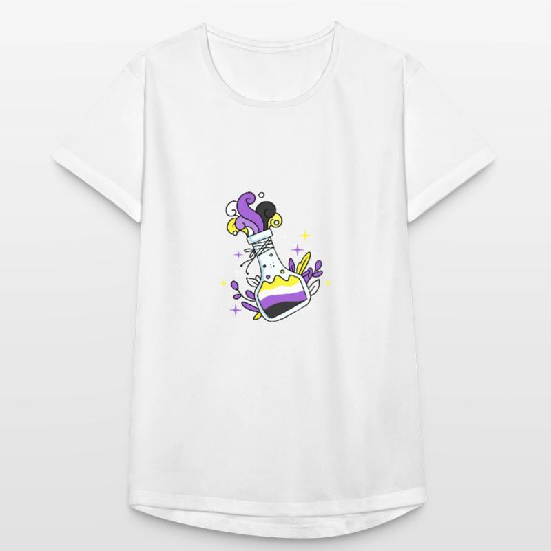 Nonbinary Pride Magic Potion Nonbinary Pride Women's Breathable T-Shirt