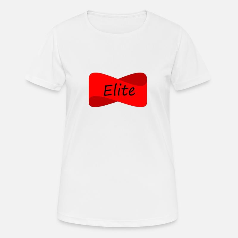 elite - Women's Breathable T-Shirt - white