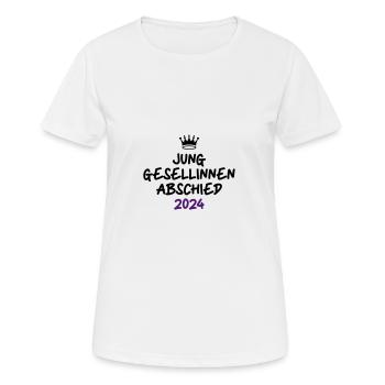 Hen Party 2024 Hen - Women's Breathable T-Shirt - white - Front - AI Model Female 172 dark (172cm)