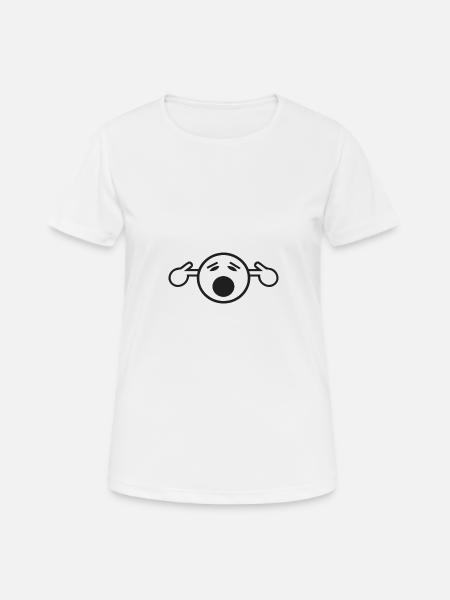 Smile 1 logo - Women's Breathable T-Shirt - white