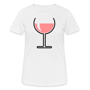 XRose Stem Foot - Women's Breathable T-Shirt - white - Front - AI Model Female 172 dark (172cm)