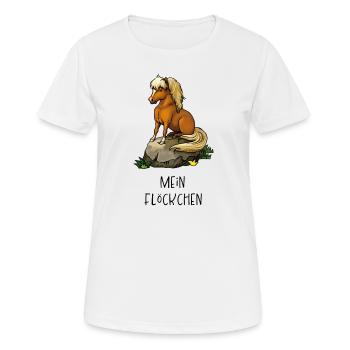 My little flake - Women's Breathable T-Shirt - white - Front - AI Model Female 172 dark (172cm)