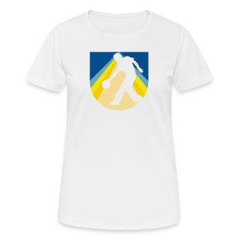 Bowling Pin Ball - T-shirt respirant Femme - blanc - Devant - AI Model Female 172 dark (172cm)