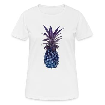ananas - T-shirt respirant Femme - blanc - Devant - AI Model Female 172 dark (172cm)