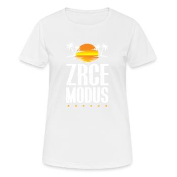 Zrce Mode - Women's Breathable T-Shirt - white - Front - AI Model Female 172 dark (172cm)