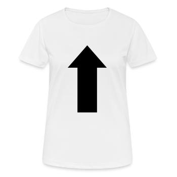 arrow - Women's Breathable T-Shirt - white - Front - AI Model Female 172 dark (172cm)