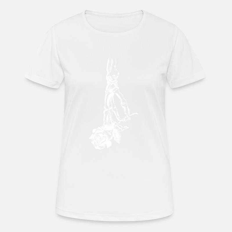 Skeleton - Women's Breathable T-Shirt - white