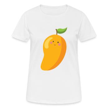 mango - Women's Breathable T-Shirt - white - Front - AI Model Female 172 dark (172cm)