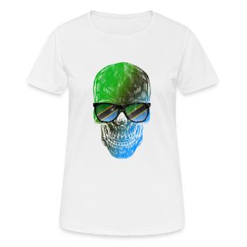 Tanzanie - T-shirt respirant Femme - blanc - Devant - AI Model Female 172 dark (172cm)