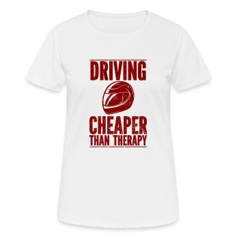 Auto Oldtimer Racing Autoliebhaber Auto-Veteranen - Frauen T-Shirt atmungsaktiv - Weiß - Vorne - AI Model Female 172 dark (172cm)