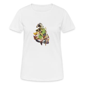 oh! - Women's Breathable T-Shirt - white - Front - AI Model Female 172 dark (172cm)