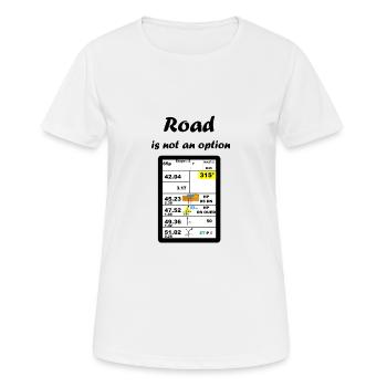 Road Rally - Women's Breathable T-Shirt - white - Front - AI Model Female 172 dark (172cm)