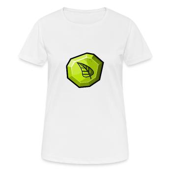 Element: Nature/Grass - Women's Breathable T-Shirt - white - Front - AI Model Female 172 dark (172cm)