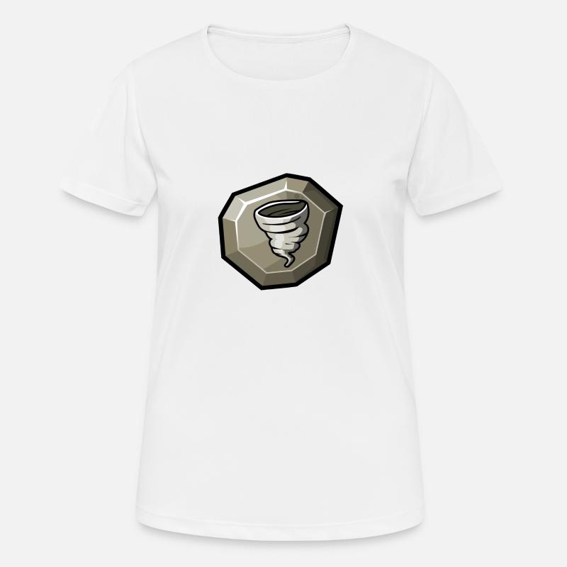 Element: Wind - Women's Breathable T-Shirt - white