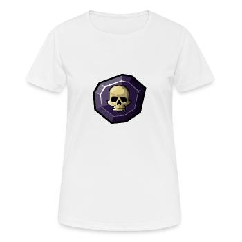 Element: Dark - Women's Breathable T-Shirt - white - Front - AI Model Female 172 dark (172cm)