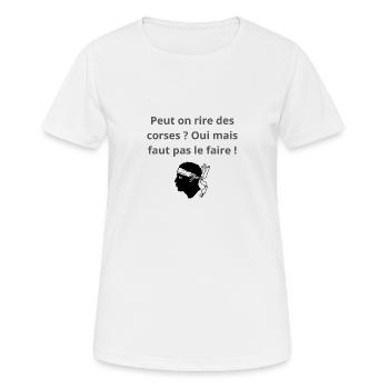 imageedit 18 2204892700 - T-shirt respirant Femme - blanc - Devant - AI Model Female 172 dark (172cm)
