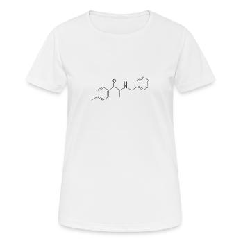 chimie - T-shirt respirant Femme - blanc - Devant - AI Model Female 172 dark (172cm)