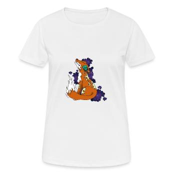 Limited Edition Fox - children's motifs - Women's Breathable T-Shirt - white - Front - AI Model Female 172 dark (172cm)