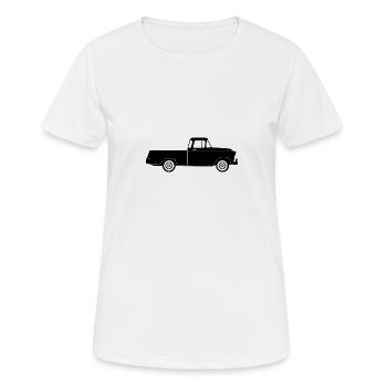 Pick-up Truck - Women's Breathable T-Shirt - white - Front - AI Model Female 172 dark (172cm)