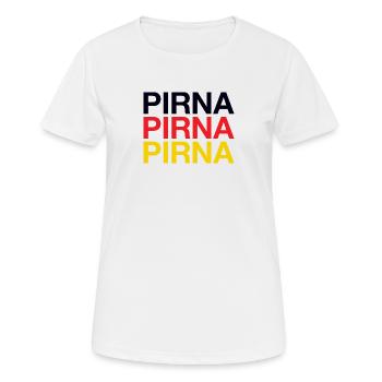 PIRNA - Women's Breathable T-Shirt - white - Front - AI Model Female 172 dark (172cm)