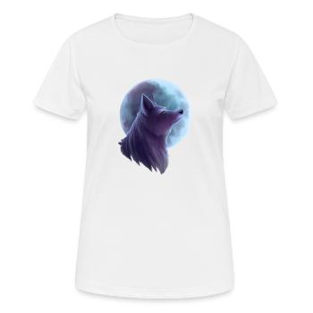 Silver Wolf - Women's Breathable T-Shirt - white - Front - AI Model Female 172 dark (172cm)