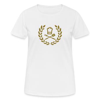 BBQ - Women's Breathable T-Shirt - white - Front - AI Model Female 172 dark (172cm)