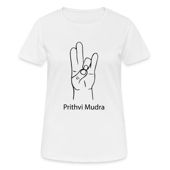 Yoga Méditation Spa Namaste - T-shirt respirant Femme - blanc - Devant - AI Model Female 172 dark (172cm)