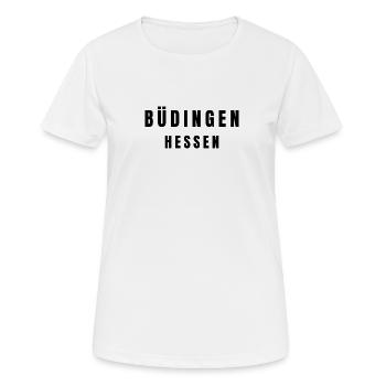 Bautzen, Saxe - T-shirt respirant Femme - blanc - Devant - AI Model Female 172 dark (172cm)
