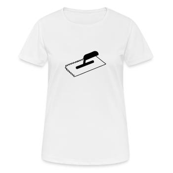 Trowel - Trowel - Women's Breathable T-Shirt - white - Front - AI Model Female 172 dark (172cm)