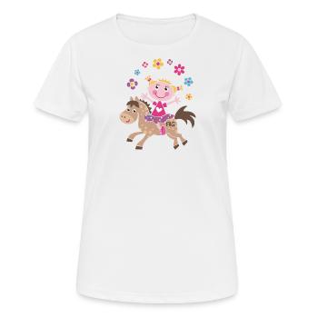 Juggle - Women's Breathable T-Shirt - white - Front - AI Model Female 172 dark (172cm)